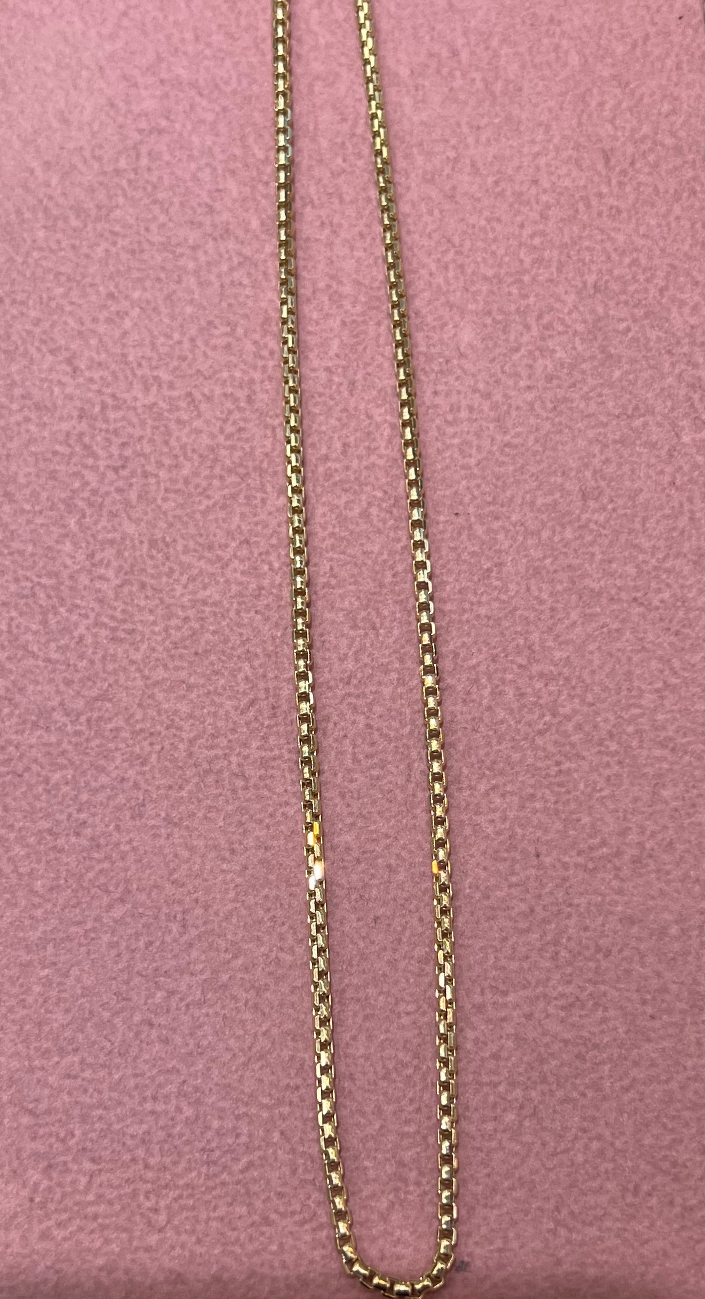 14k Box Chain