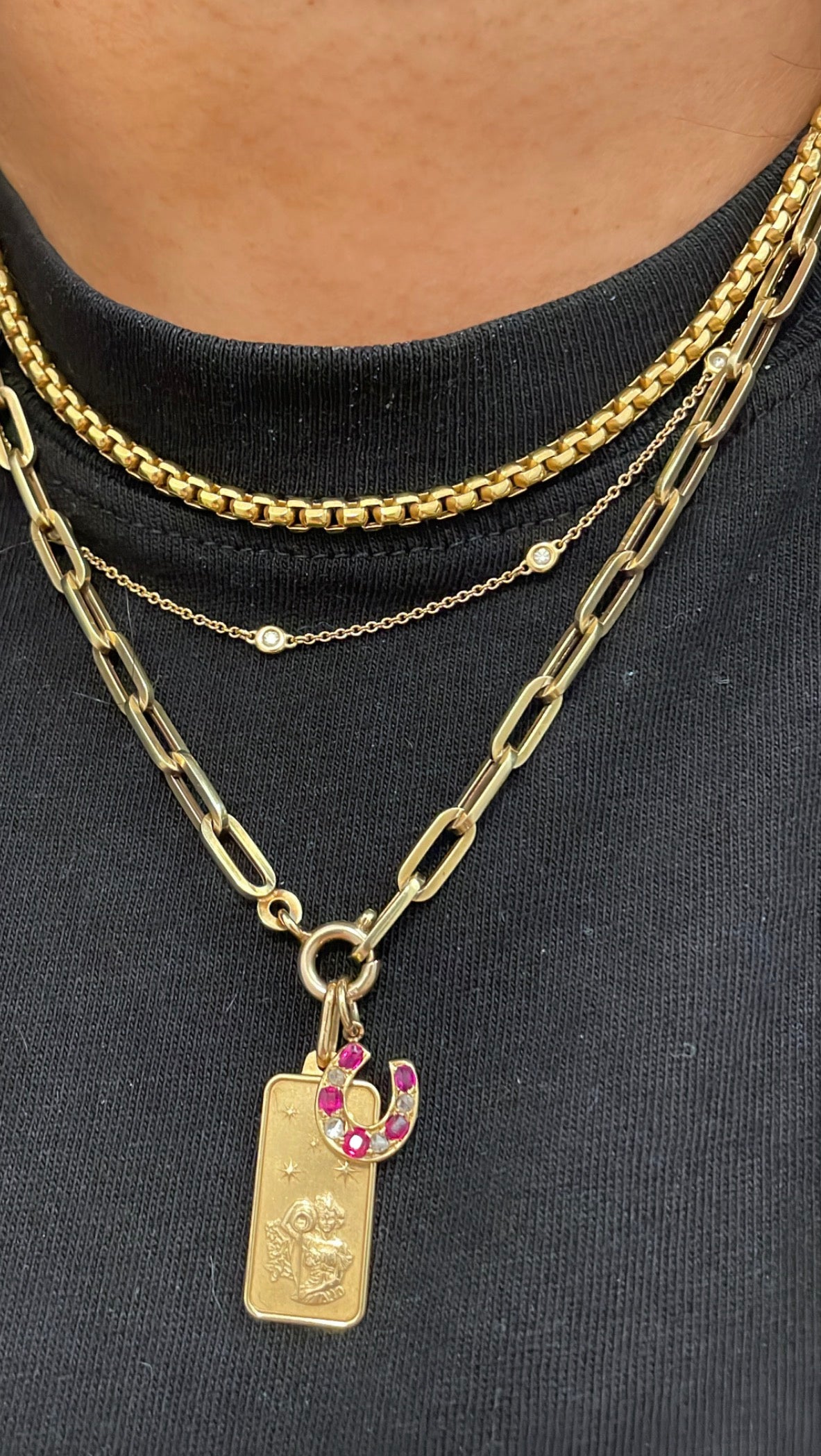 14k Paperclip Chain