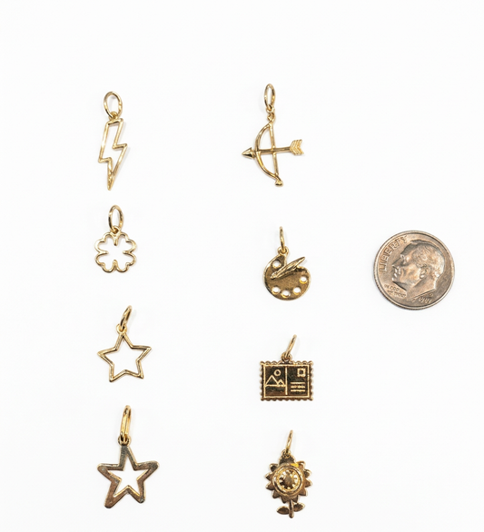 14k Cute Charms