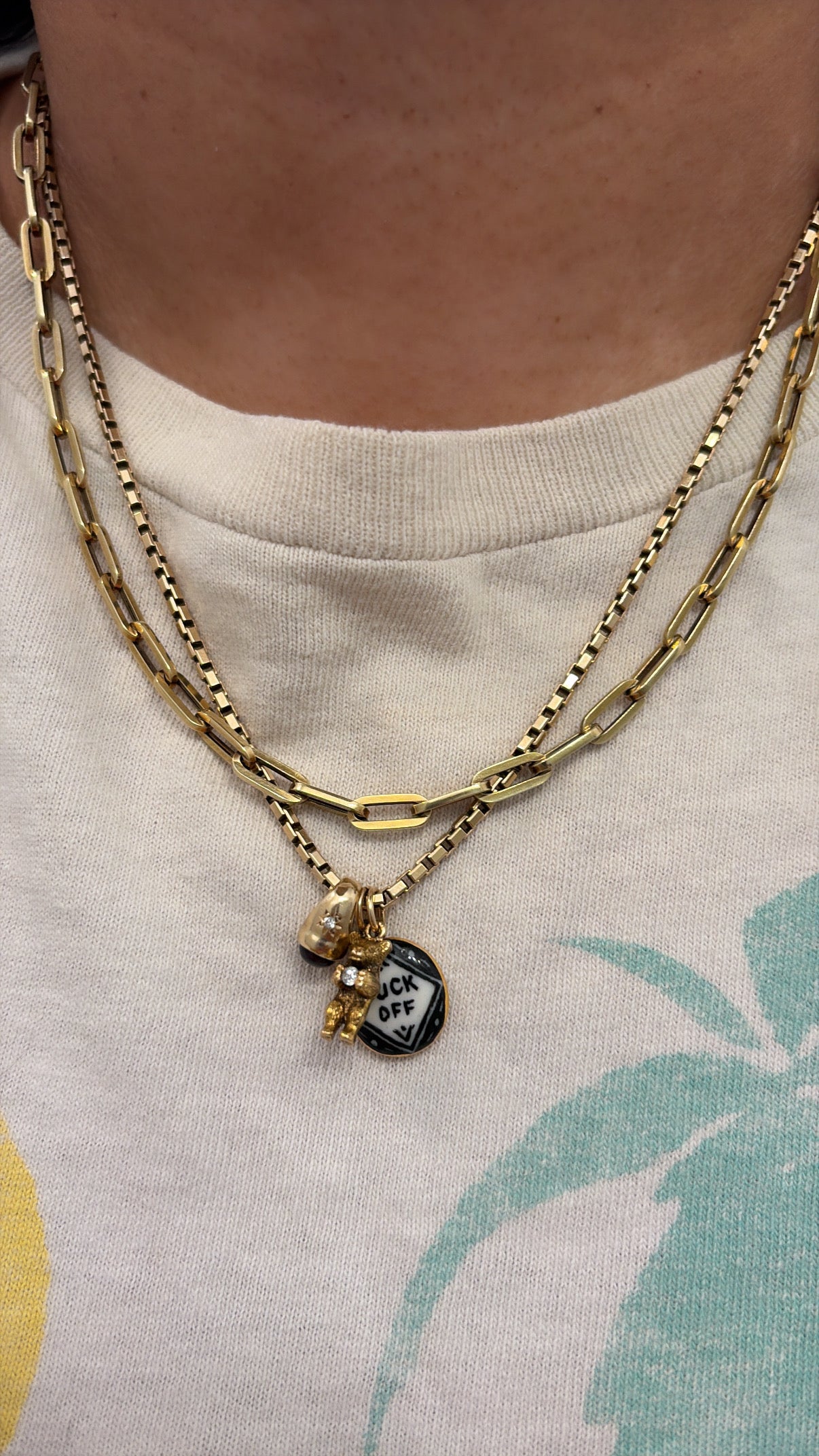14k Paperclip Chain