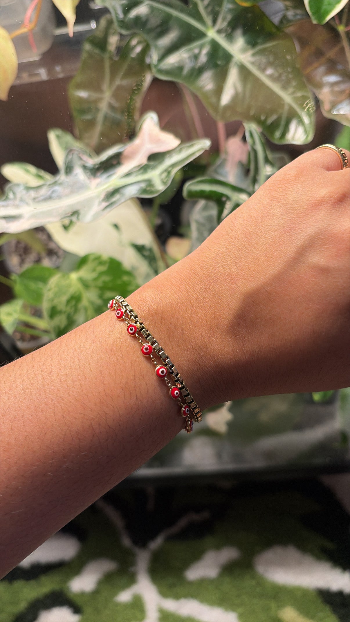 14k Evil Eye Charm bracelets