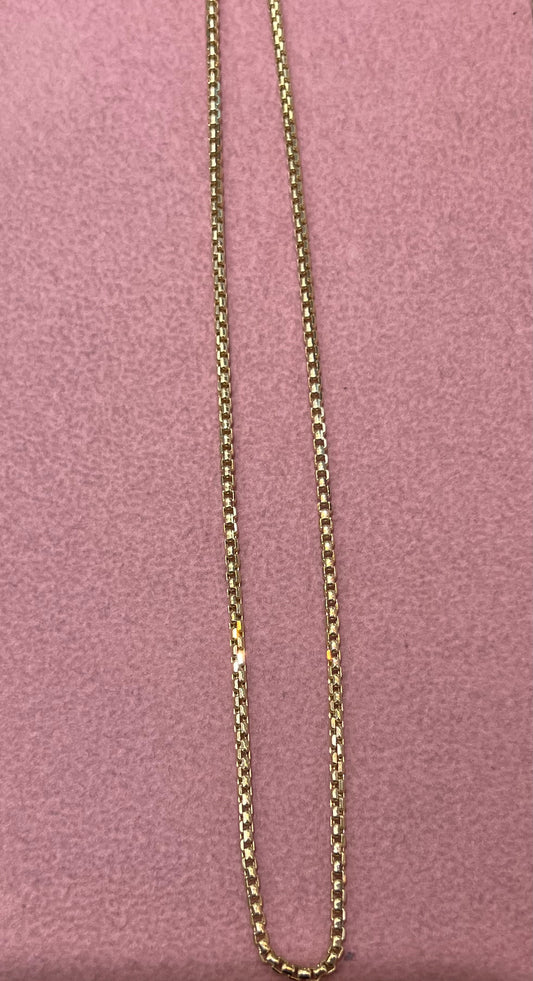 14k Box Chain